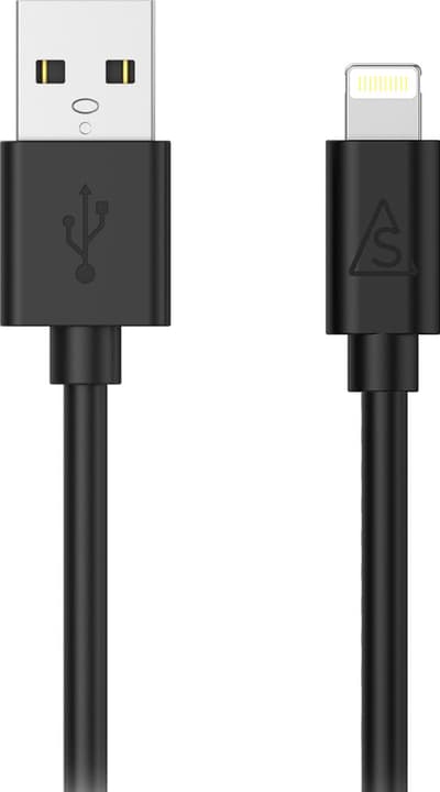 Lightning Kabel 3m Sort
