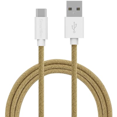 USB-C Kaapeli 2m Fuzzy Sand