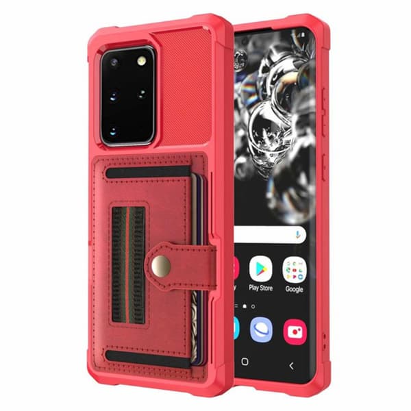 Samsung Galaxy S20 Plus - Elegant Skal med Korthållare
