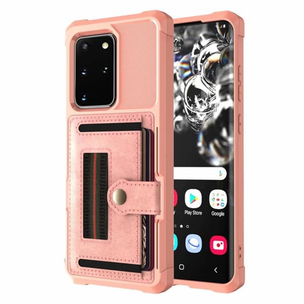 Samsung Galaxy S20 Plus - Elegant Skal med Korthållare