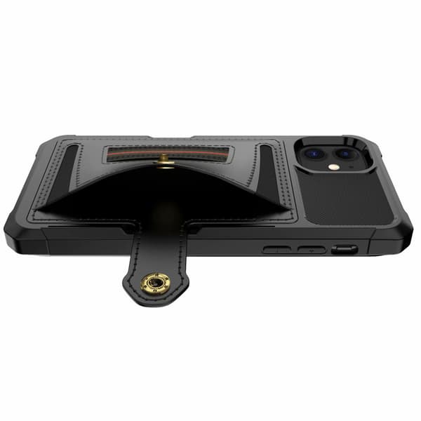 Kraftfullt Skyddsskal med Korthållare - iPhone 11