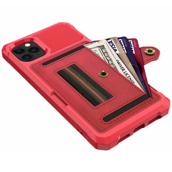 iPhone 11 Pro - Elegant Skyddsskal med Kortfack