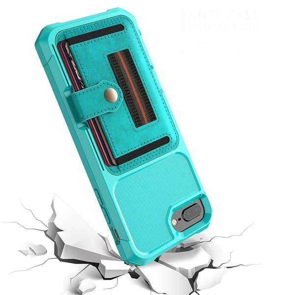 iPhone 6/6S PLUS - Praktiskt Skal med Kortfack