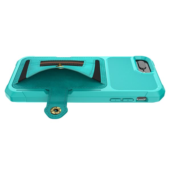 iPhone 8 Plus - Skyddande Skal med Kortfack