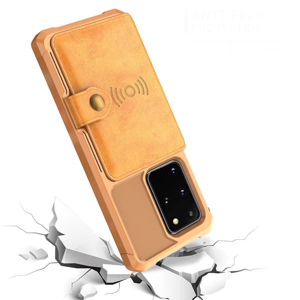 Skal med Korthållare - Samsung Galaxy S20 Plus