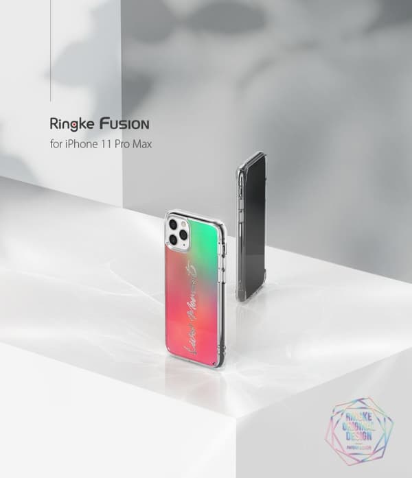 Ringke Fusion Text Skal iPhone 11 Pro Max Live Moment