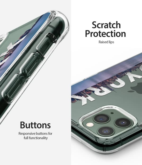 Ringke Fusion Text Skal iPhone 11 Pro Max New York