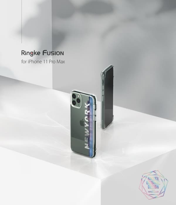 Ringke Fusion Text Skal iPhone 11 Pro Max New York