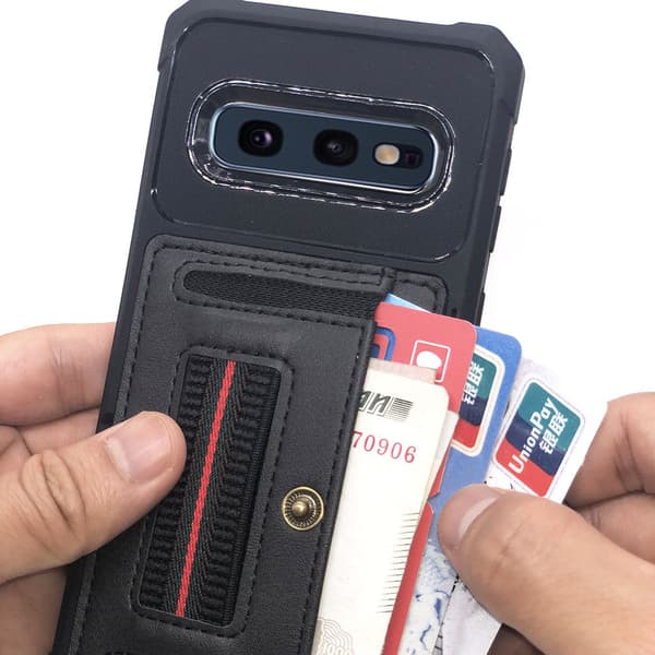 Samsung Galaxy S10E - Robust Skal med Kortfack