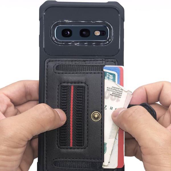 Samsung Galaxy S10E - Robust Skal med Kortfack