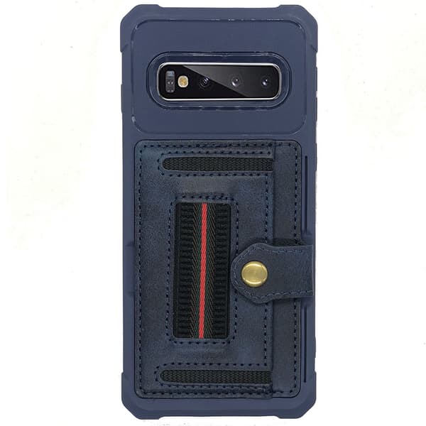 Samsung Galaxy S10 Plus - Effektfullt Skal med Korthållare