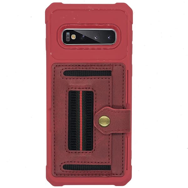 Samsung Galaxy S10 Plus - Effektfullt Skal med Korthållare