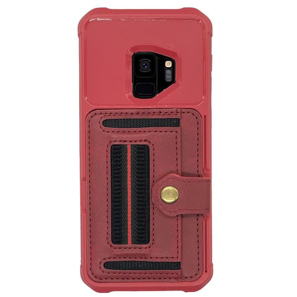 Smidigt Skal med Korthållare - Samsung Galaxy S9