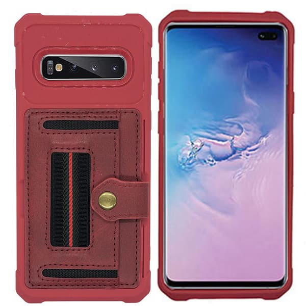 Professionellt Skal med Kortfack - Samsung Galaxy S10 Plus