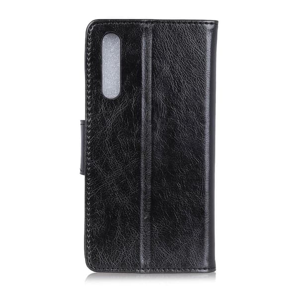 Sony Xperia 10 II  Textured Split Wallet Case - Black