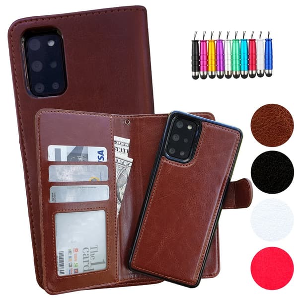 Protect your Samsung Galaxy S20 Plus - Leather Case Brown
