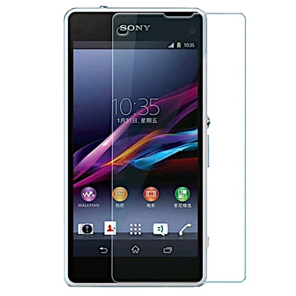 Sony Xperia Z1 Compact 9H Härdat Glas Skärmskydd
