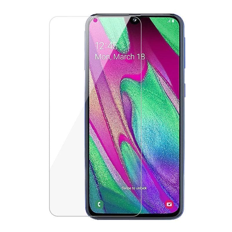 iCoverCase | Samsung Galaxy A20e | 2-Pakke Skjermebeskytter | Herdet Glass