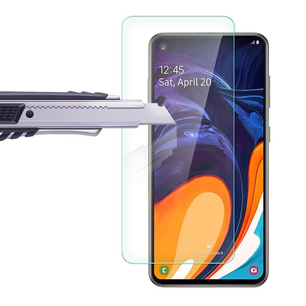 iCoverCase | Samsung Galaxy A71 | 2- Pack Skærmbeskyttelse | Hærdet glas