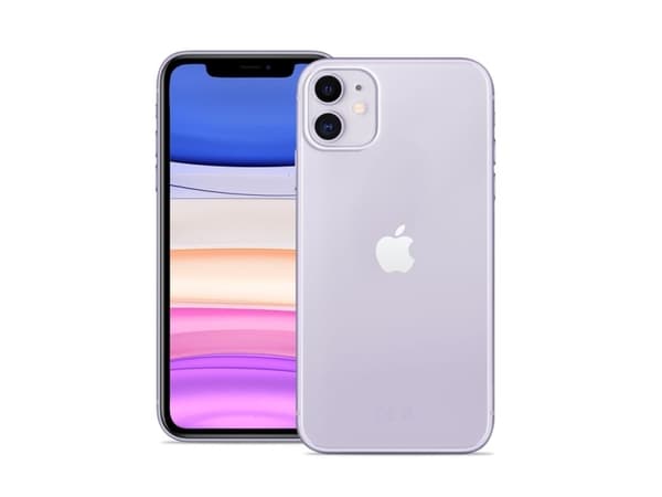 PURO 0.3 Nude - Baksidedeksel for mobiltelefon - termoplast-polyuretan (TPU) - gjennomsiktig - for Apple iPhone 11