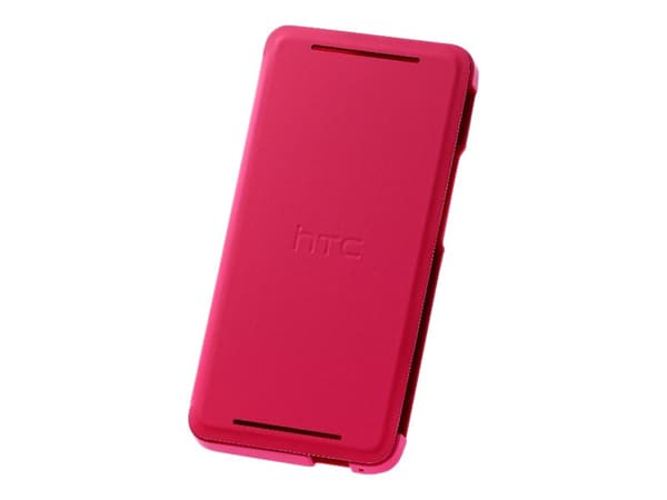 HTC Flip Case with Stand HC V841 - Beskyttende deksel for mobiltelefon - rosa - for HTC One