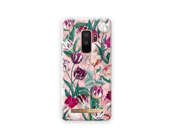 IDEAL OF SWEDEN Fashion Case S/S18 - Baksidedeksel for mobiltelefon - plastikk - årgangstulipaner - for Samsung Galaxy S9+