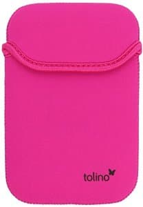 Tolino Shine / Vision Neoprene Bag - Pink eBook sleeve / cover