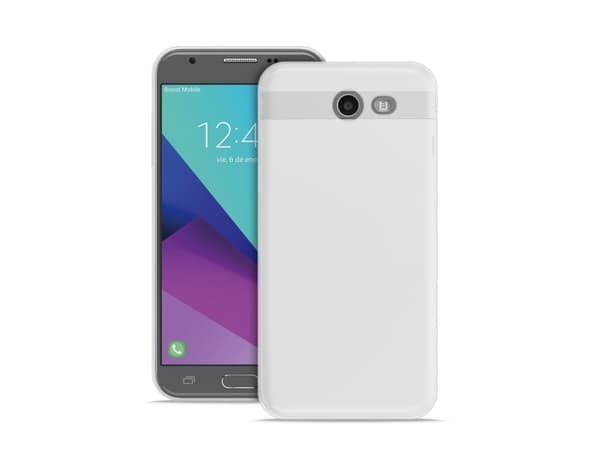 PURO 0.3 - Baksidedeksel for mobiltelefon - silikon, termoplast-polyuretan (TPU) - gjennomsiktig, halvtransparent - for Samsung Galaxy J5 (2017)