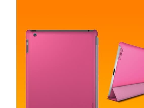 XtremeMac Microshield SC, Etui, Apple, Apple iPad 3, Rosa
