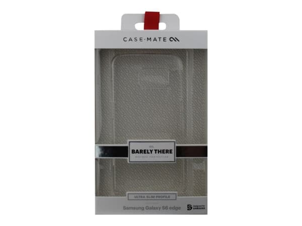 Case-mate CM032680, Suojus, Samsung, Galaxy S6 Edge, Läpinäkyvä