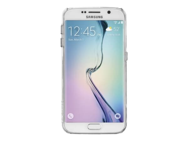 Case-mate CM032680, Suojus, Samsung, Galaxy S6 Edge, Läpinäkyvä