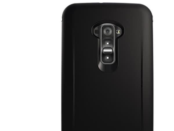 OtterBox Defender Series LG G Flex - Beskyttende deksel for mobiltelefon - polykarbonat, syntetisk gummi - svart - for LG G Flex