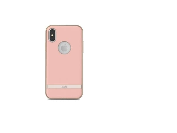 Moshi Vesta, Nahkakotelo, Apple, iPhone X, 14,7 cm (5.8"), Vaaleanpunainen