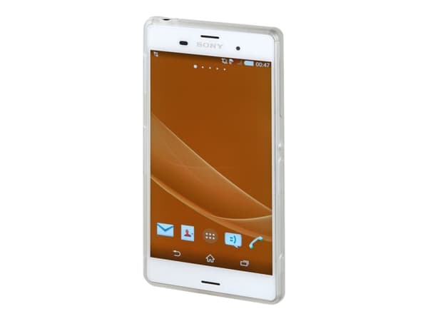 Hama "Crystal" - Baksidedeksel for mobiltelefon - termoplast-polyuretan (TPU) - gjennomsiktig - for Sony XPERIA Z3