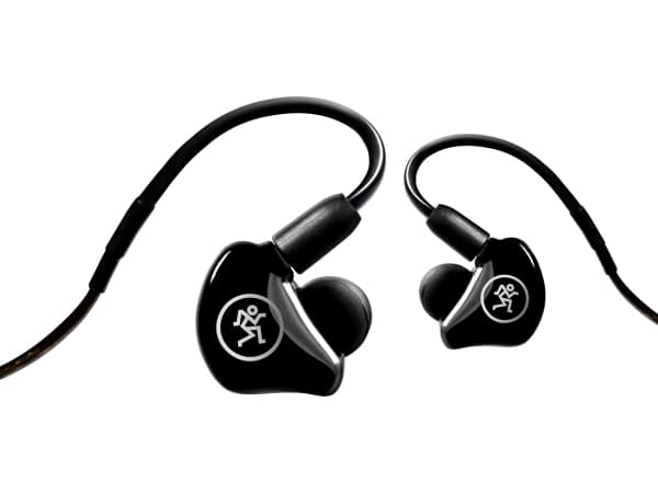 Mackie MP-240, Koblet med ledninger (ikke trådløs), Musikk, 20 - 20000 Hz, Hodetelefoner, Sort