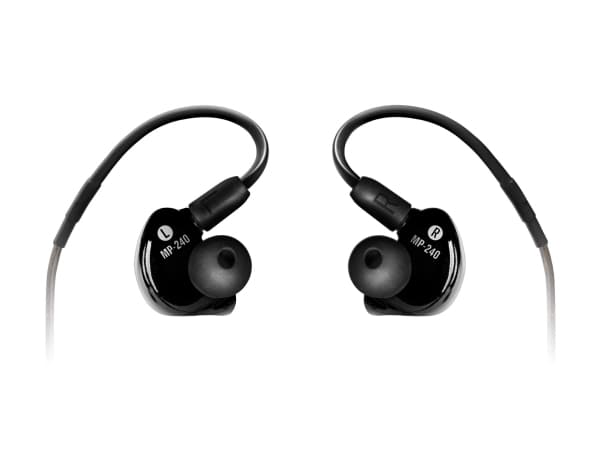 Mackie MP-240, Kabel, Musik, 20 - 20000 hz, Hörlurar, Svart