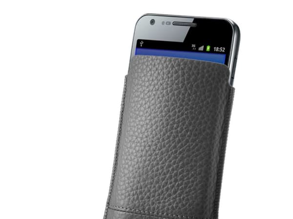 Samsonite Slim Classic Leather, Pull-case, Alle merker, Grå