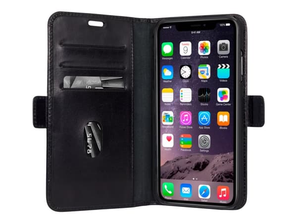 dbramante1928 Copenhagen, Folio-kotelo, Apple, iPhone Xs Max, 16,5 cm (6.5"), Musta