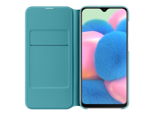 Samsung Wallet Cover EF-WA307 - Lommebok for mobiltelefon - hvit - for Galaxy A30s