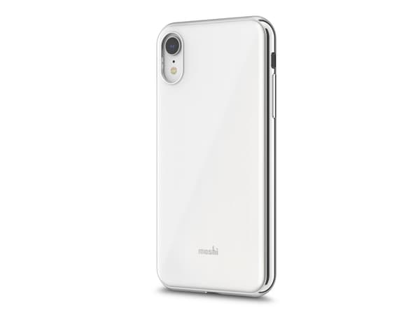 Moshi iGlaze, Rajallinen, Apple, iPhone XR, Hopea, Valkoinen