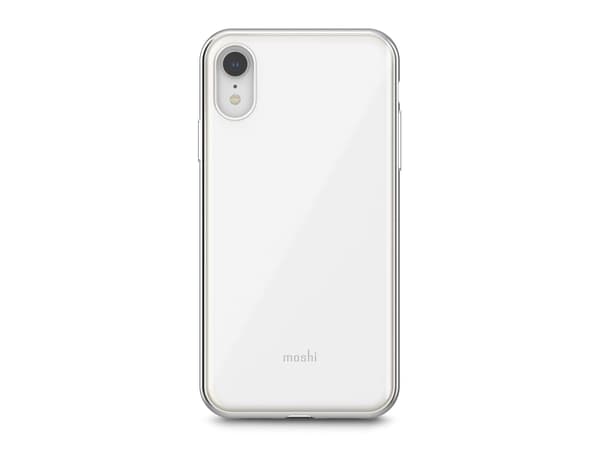 Moshi iGlaze, Rajallinen, Apple, iPhone XR, Hopea, Valkoinen