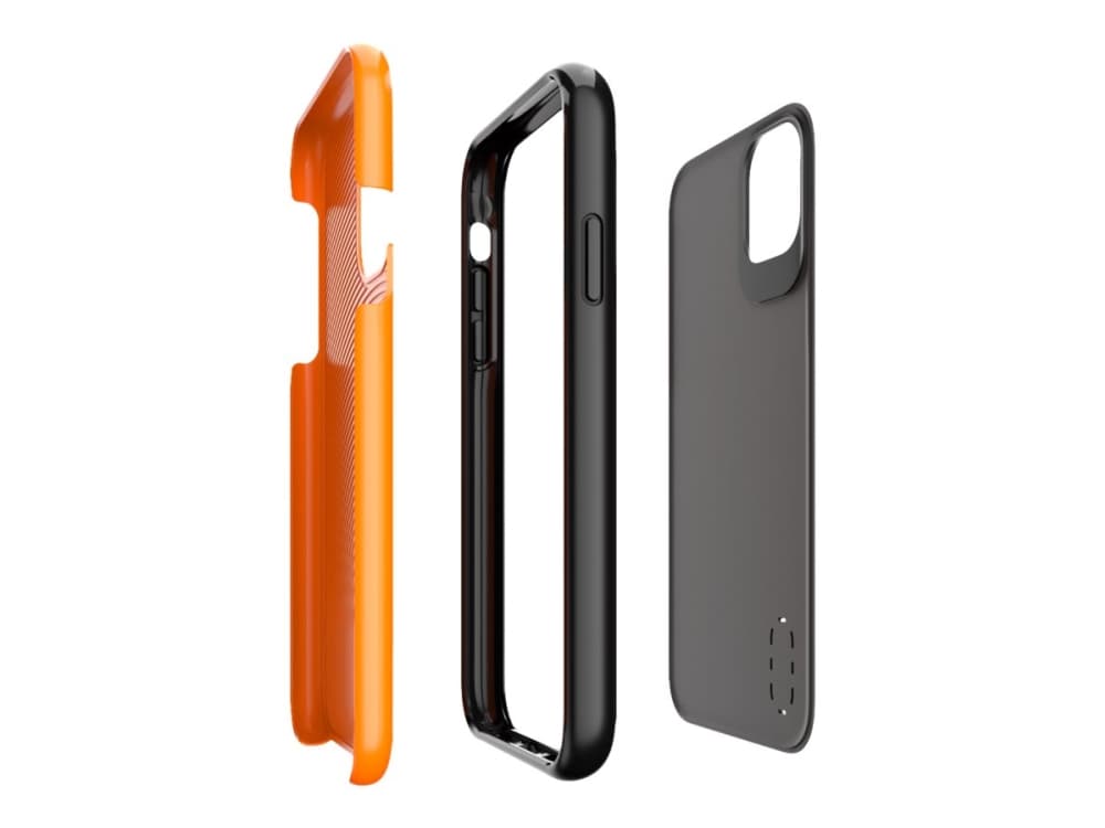 Gear4 Battersea - Baksidedeksel for mobiltelefon - D3O - svart - smaldesign - for Apple iPhone 11