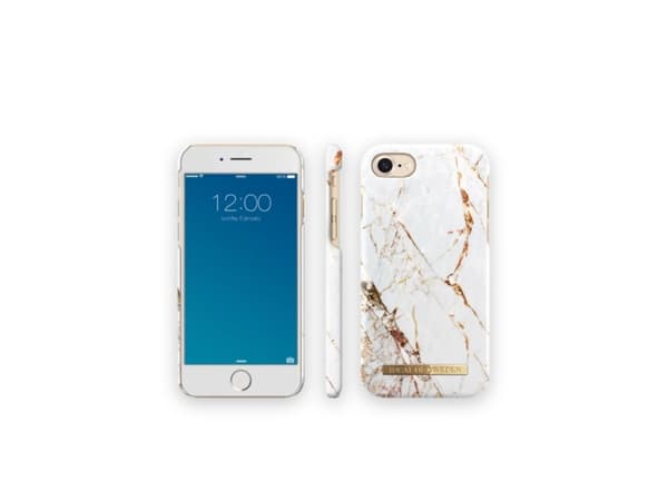 IDEAL OF SWEDEN Fashion - Baksidedeksel for mobiltelefon - forsterket plast - carrara-gull - for Apple iPhone 6, 6s, 7, 8, SE (2nd generation)