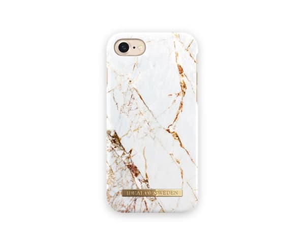 IDEAL OF SWEDEN Fashion - Baksidedeksel for mobiltelefon - forsterket plast - carrara-gull - for Apple iPhone 6, 6s, 7, 8, SE (2nd generation)