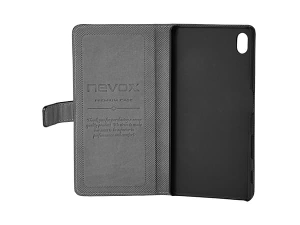 nevox 1322, Flip case, Sony, Xperia Z5, Sort