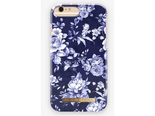 IDEAL OF SWEDEN Fashion Case S/S18 - Baksidesskydd för mobiltelefon - plast - seglarblå blomma - för Apple iPhone 6 Plus, 6s Plus, 7 Plus, 8 Plus