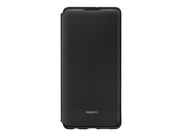 Huawei Wallet - Lommebok for mobiltelefon - fauxlær - svart - for Huawei P30