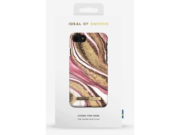 IDEAL OF SWEDEN Fashion Case S/S20 - Baksidedeksel for mobiltelefon - plastikk - kosmisk rosasvirr - for Apple iPhone 6, 6s, 7, 8, SE (2nd generation