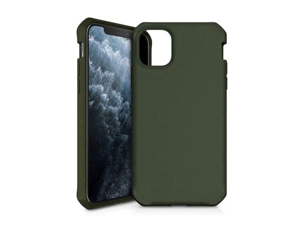 ITSKINS APXM-SPBIO-KAKI, Rund (shell case), Apple, iPhone XS Max, 16,5 cm (6.5"), Grønn, Khaki