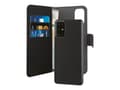 Miniatyrbild 4 av 5: PURO Detachable Case - Vikbart fodral för mobiltelefon - eco-läder - svart - för Huawei P40 Pro